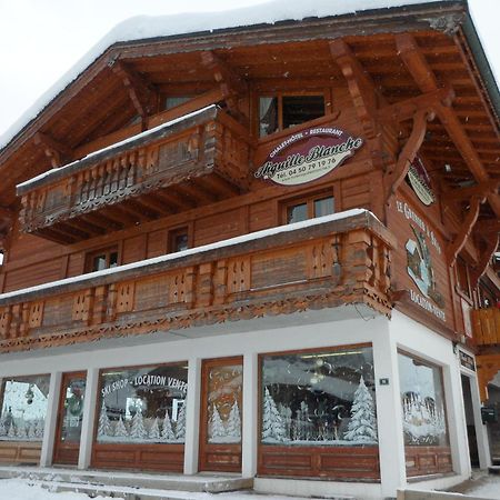 Chalet Hotel Aiguille Blanche Logis Les Gets Eksteriør bilde