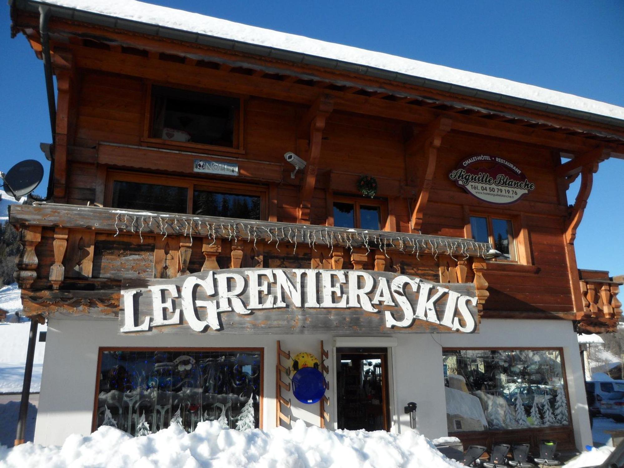 Chalet Hotel Aiguille Blanche Logis Les Gets Eksteriør bilde