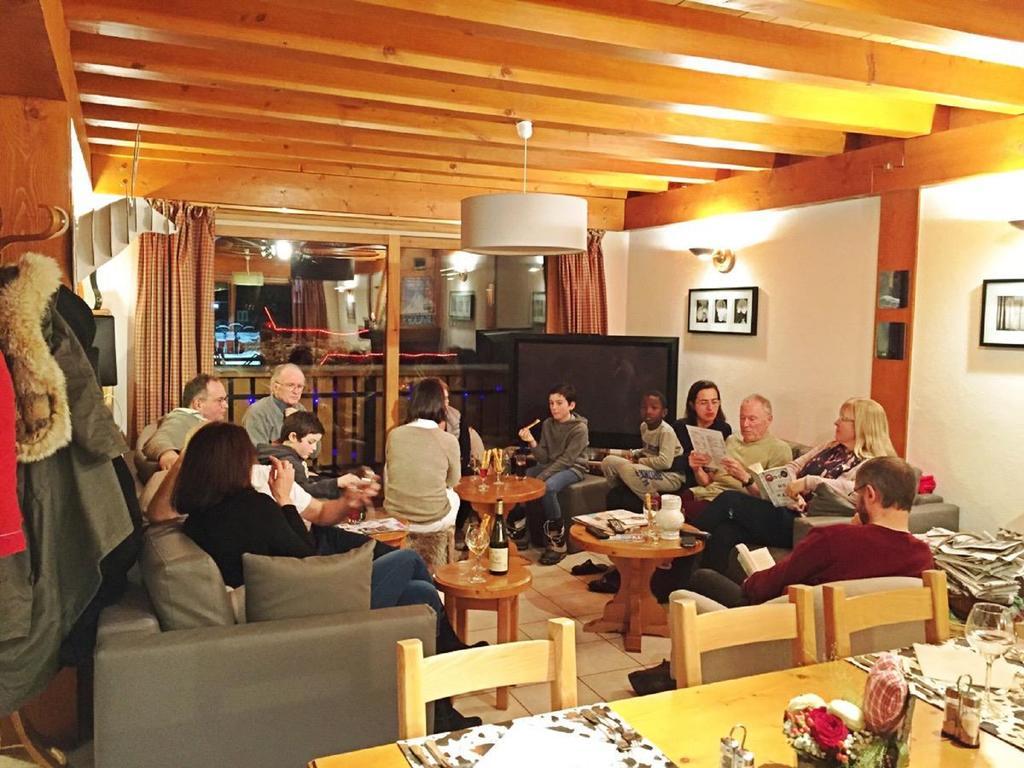 Chalet Hotel Aiguille Blanche Logis Les Gets Eksteriør bilde