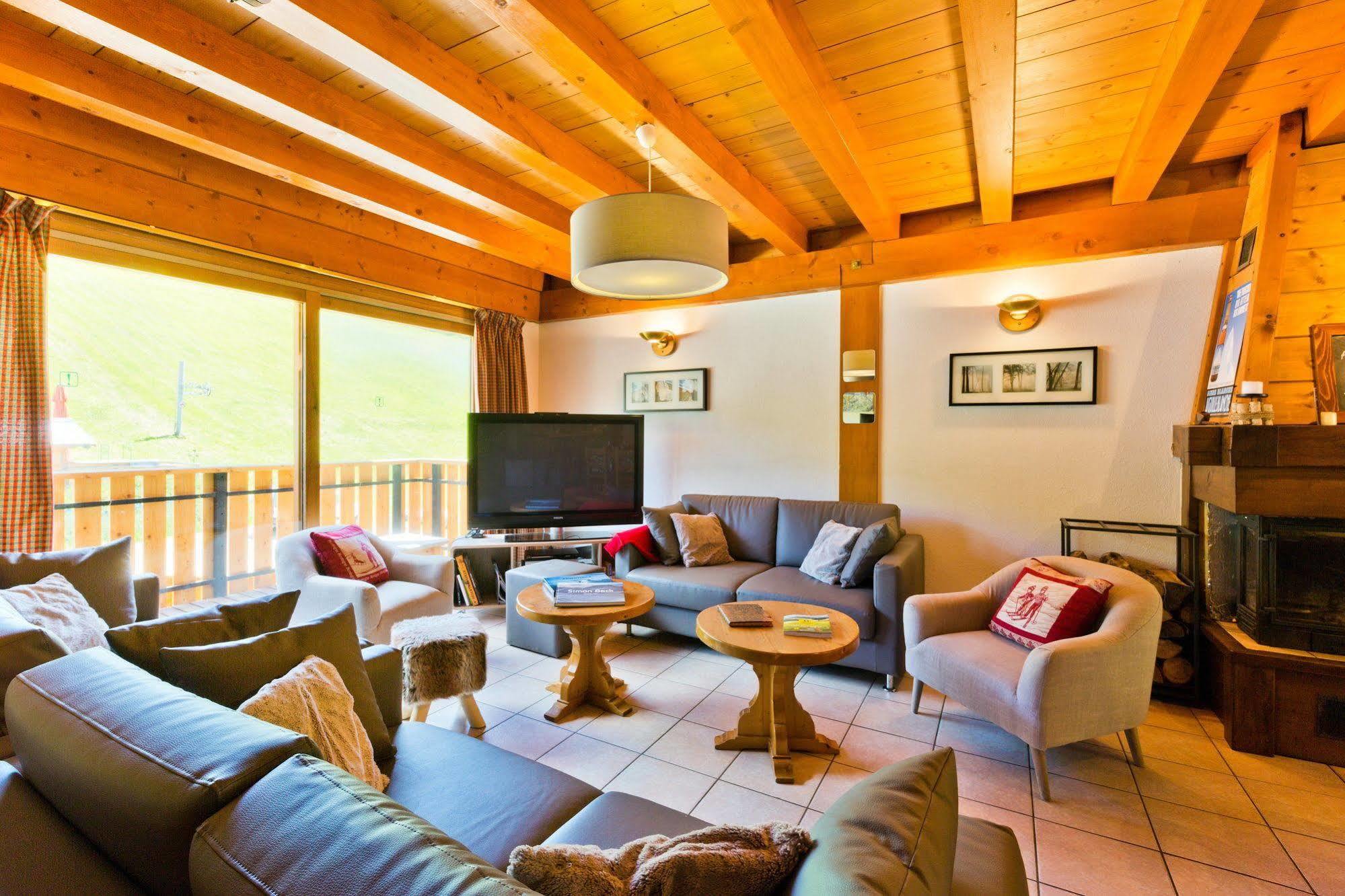 Chalet Hotel Aiguille Blanche Logis Les Gets Eksteriør bilde
