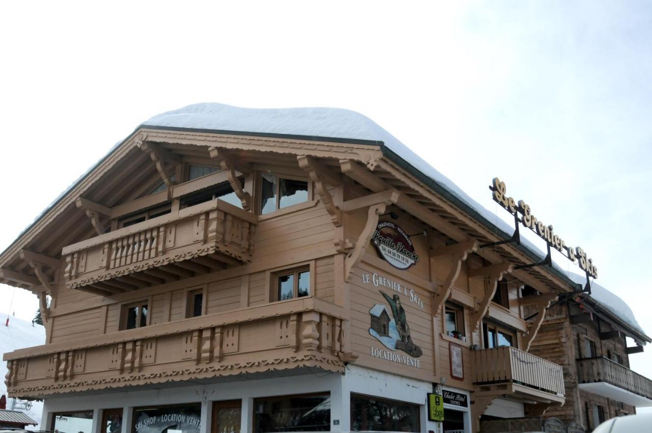 Chalet Hotel Aiguille Blanche Logis Les Gets Eksteriør bilde